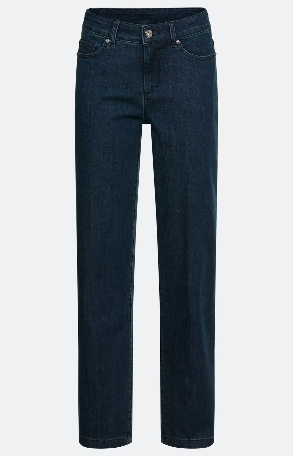 Jeans, wijde pijpen 30 inch, donkerblauw