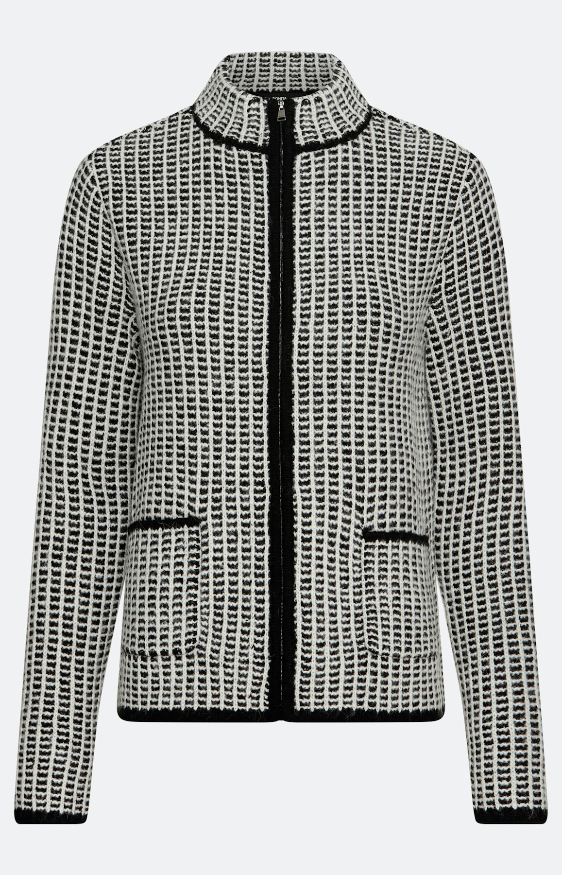 Vest met ruit-structuur, gedessineerd