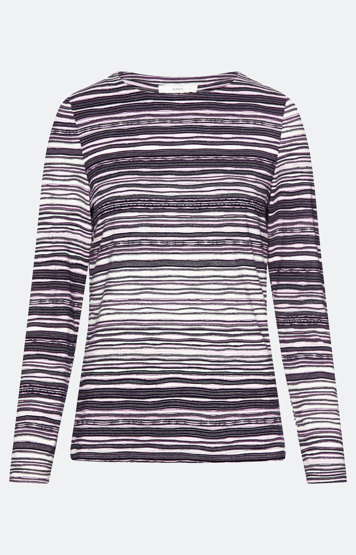 Shirt met golfstructuur, navy