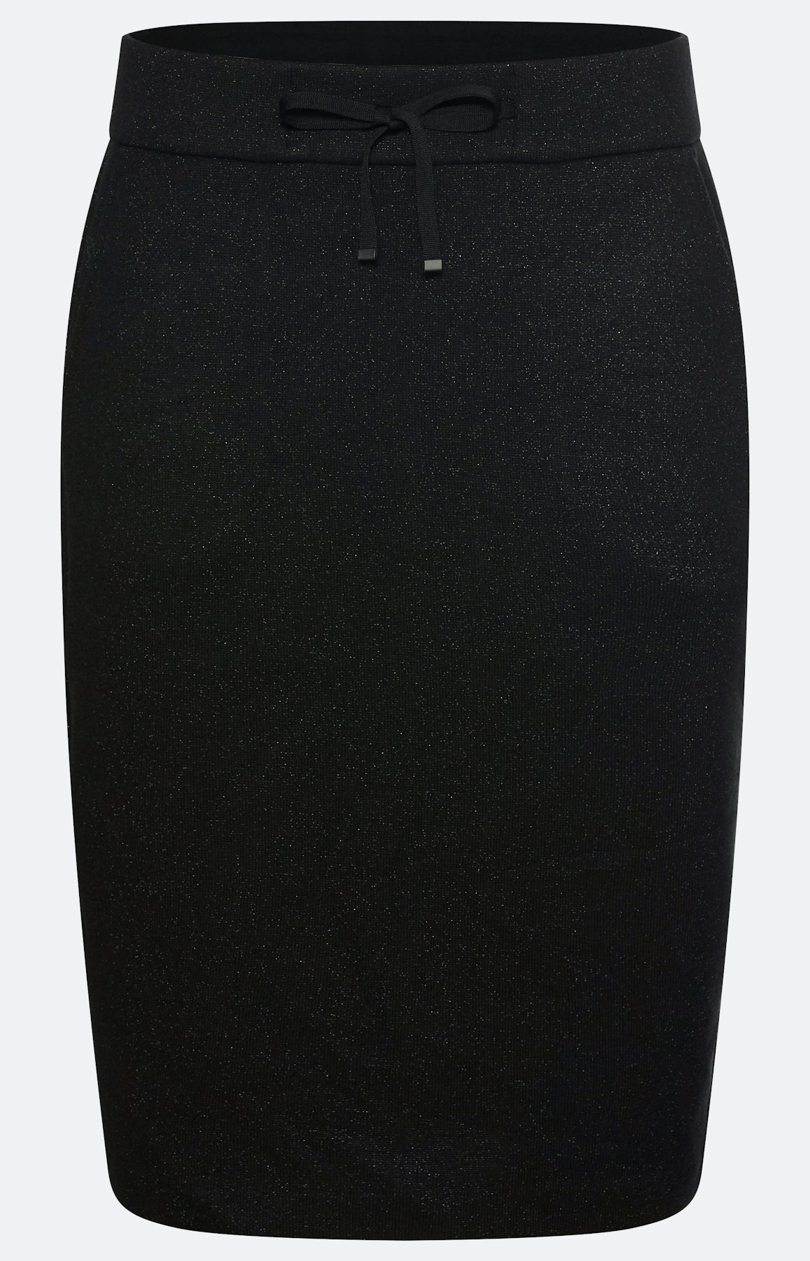 Rok met glittereffect, zwart