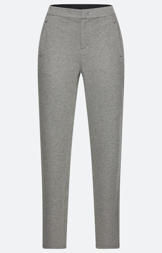 Broek met glitter, 30 inch, grijs