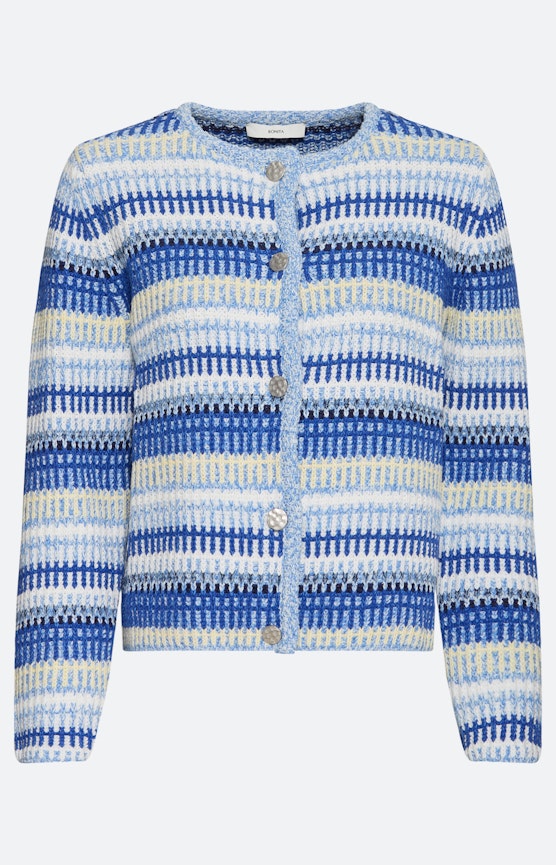 Vest met knopen, blauw