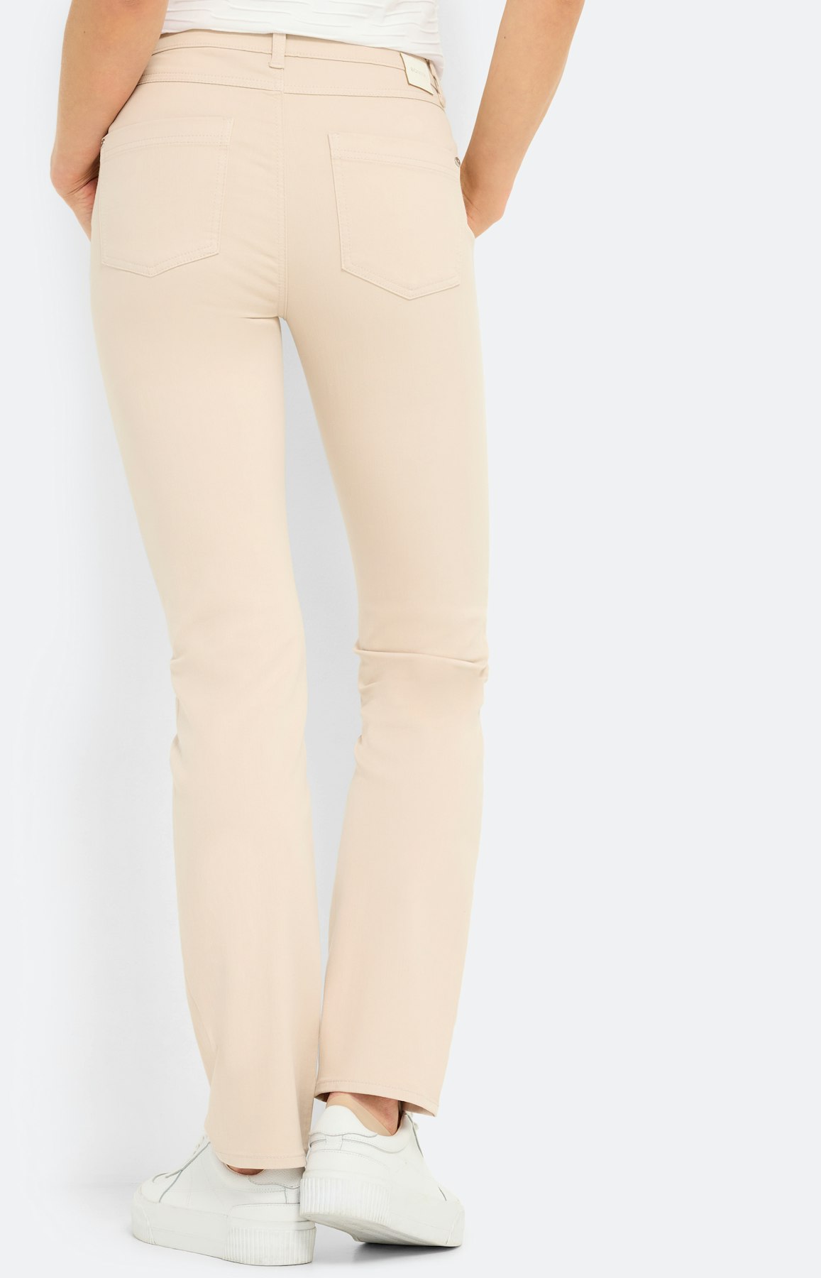 Jeans in regular fit 32 inch, beige