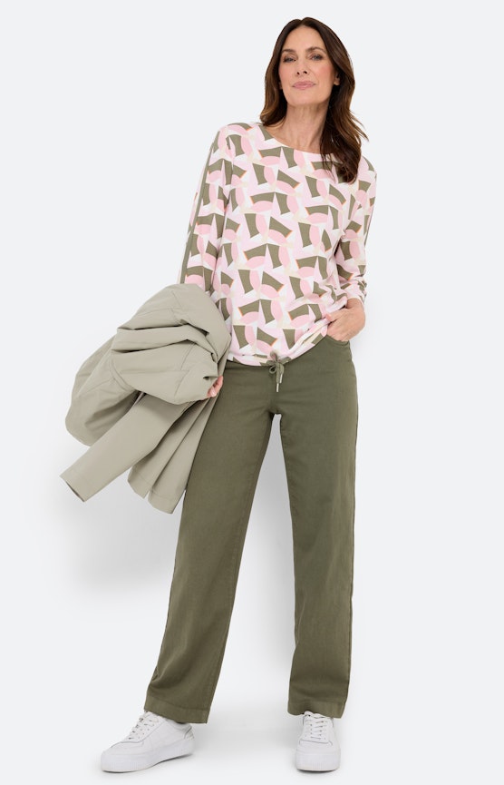 Utility-details en grafisch-abstracte prints – ready to wear
 Inspiratie uit de collectie "Urban Glow"
