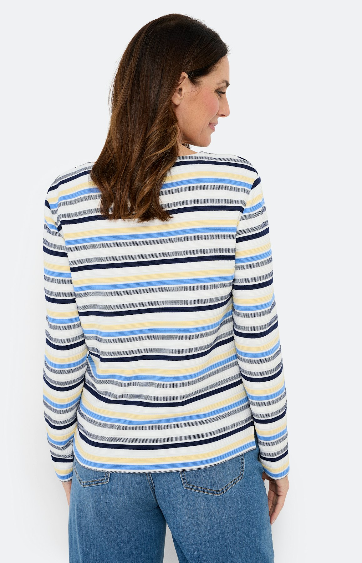 Shirt met strepen, multicolour