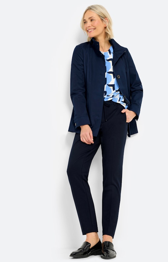 Moderne maritieme stijlen ontmoeten grafische details
 Inspiratie uit de collectie "Nautical Ease"
