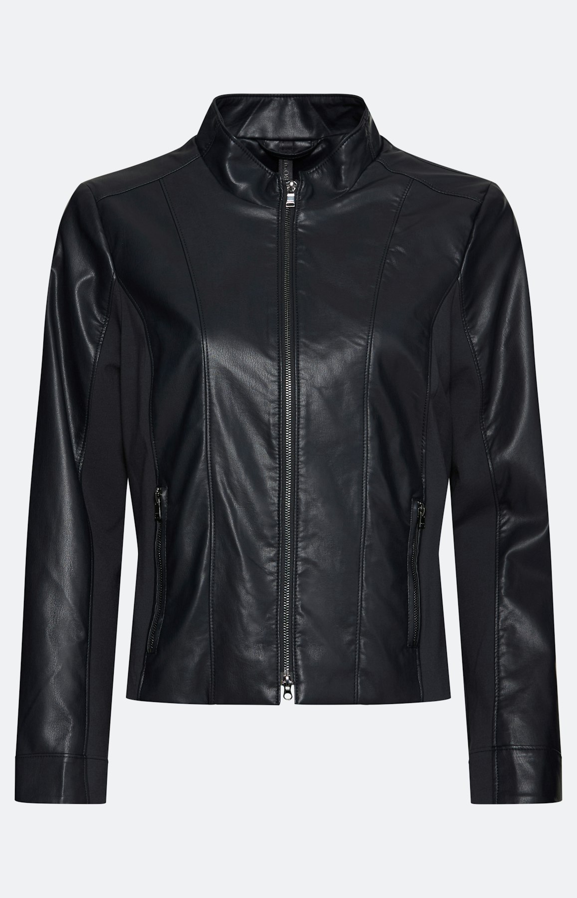 Jas van imitatieleer, marine