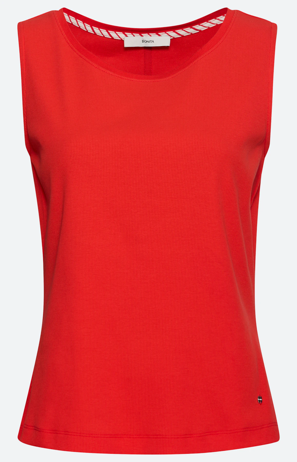 Twinset effen top, rood