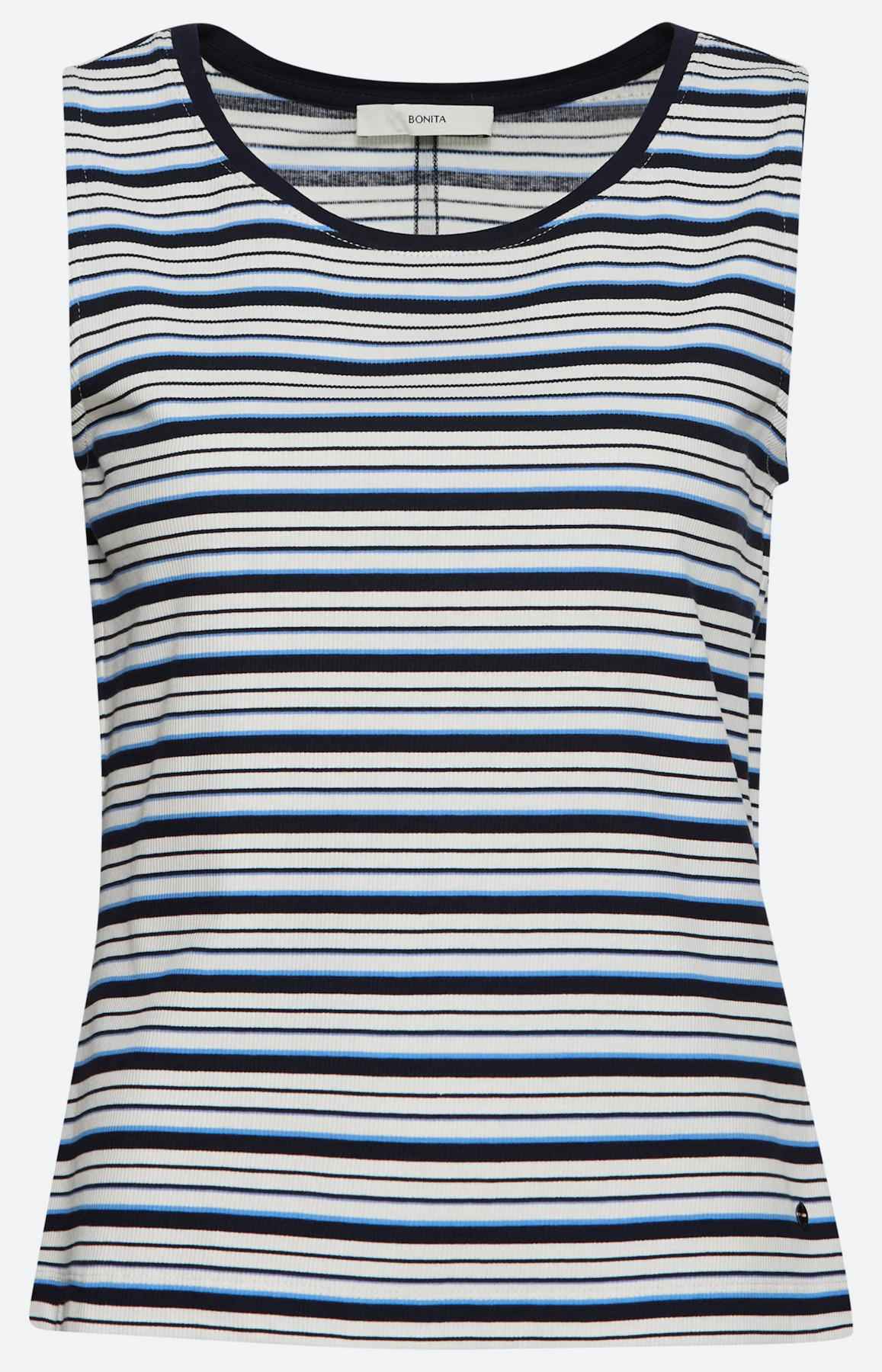 Twinset top met strepen, navy