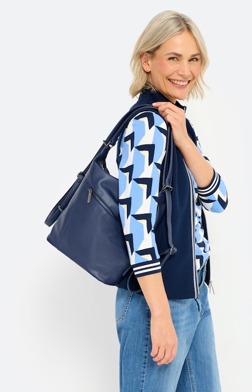 Tas met variabele banden, marine