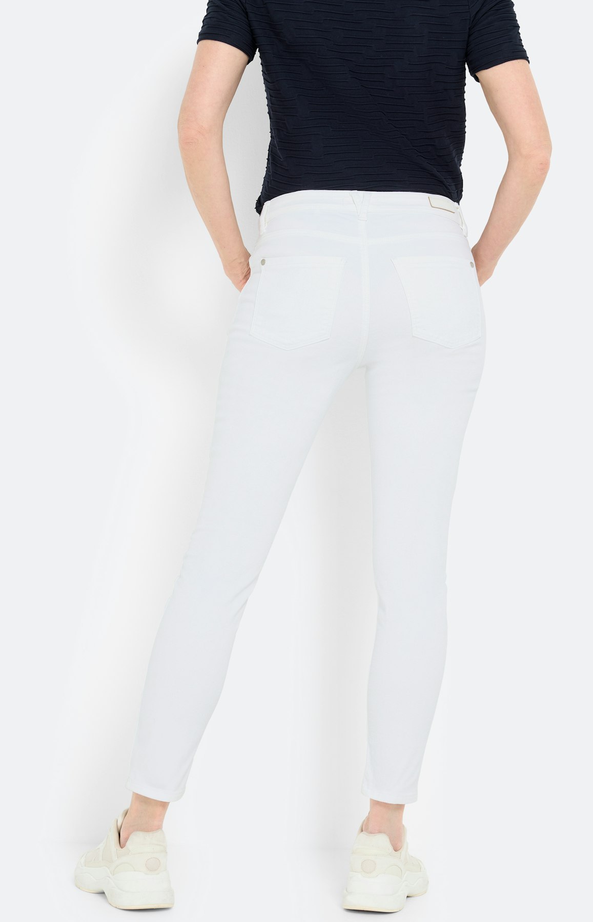 Jeans Dana in slim fit 28 inch, wit