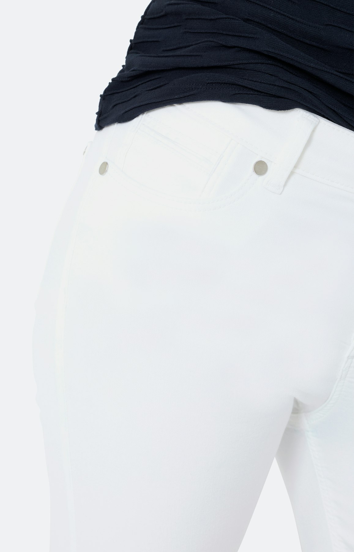 Jeans Dana in slim fit 28 inch, wit