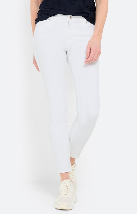 Slim-Fit-Jeans Dana 28inch weiß