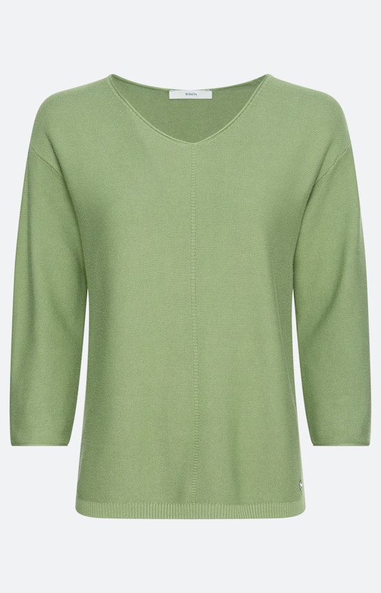 Trui in averechtbreisel, groen