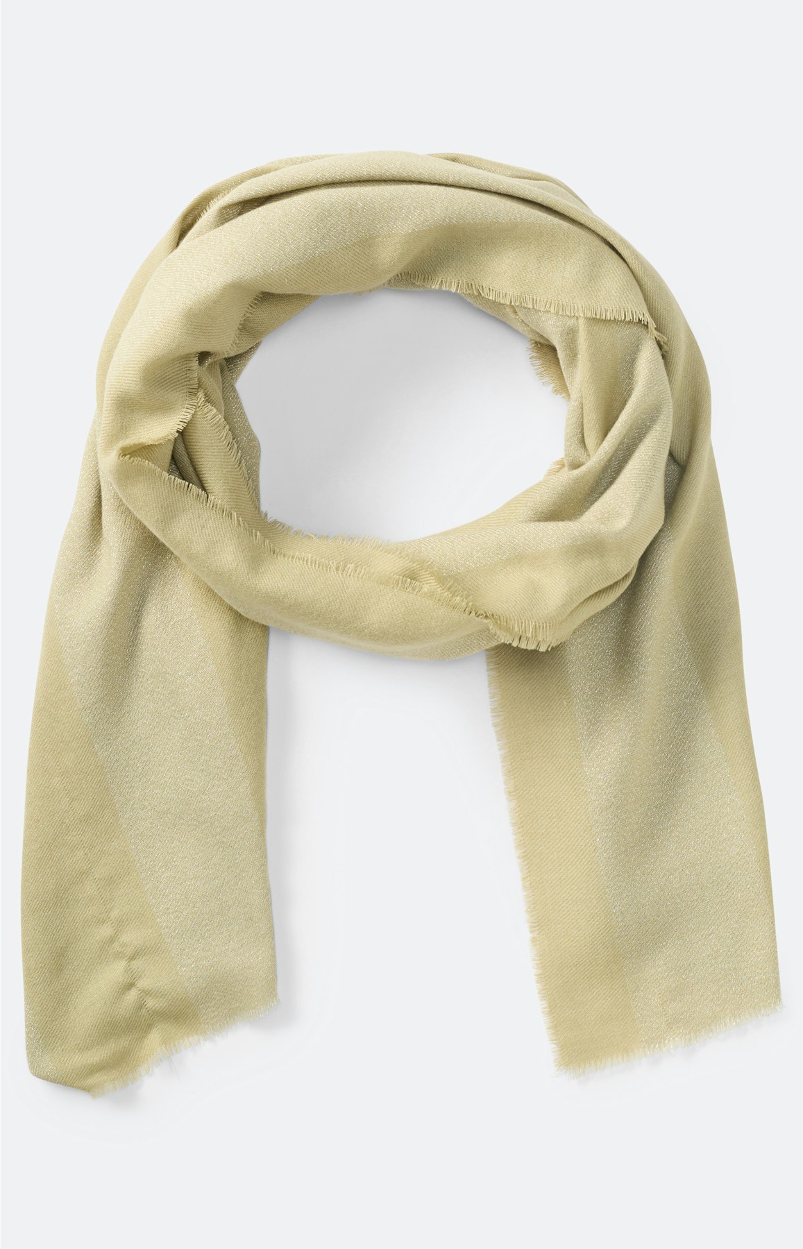 Sjaal met glittereffect, pistache