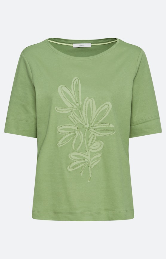 Shirt met koordversiering, groen