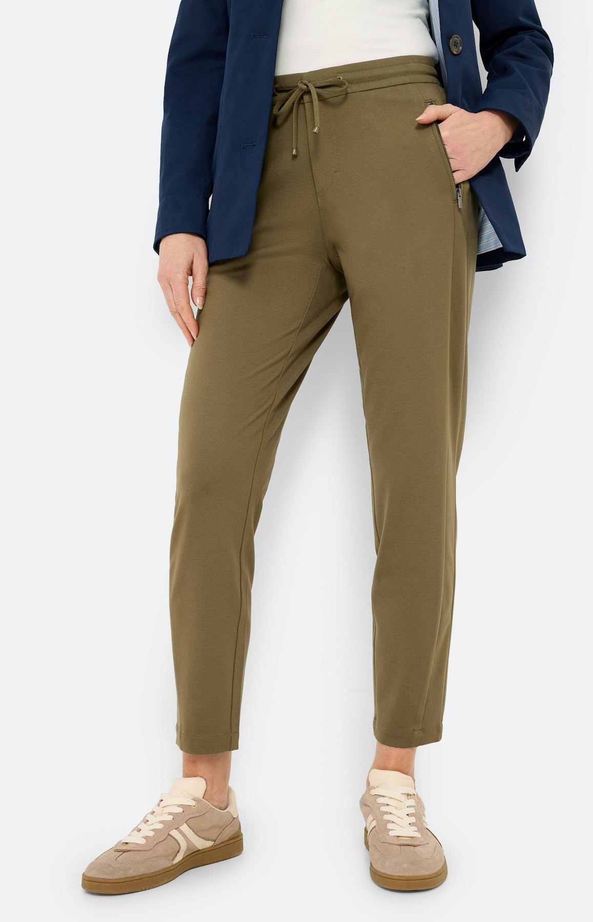 Jogger, elastische band 28 inch, brons