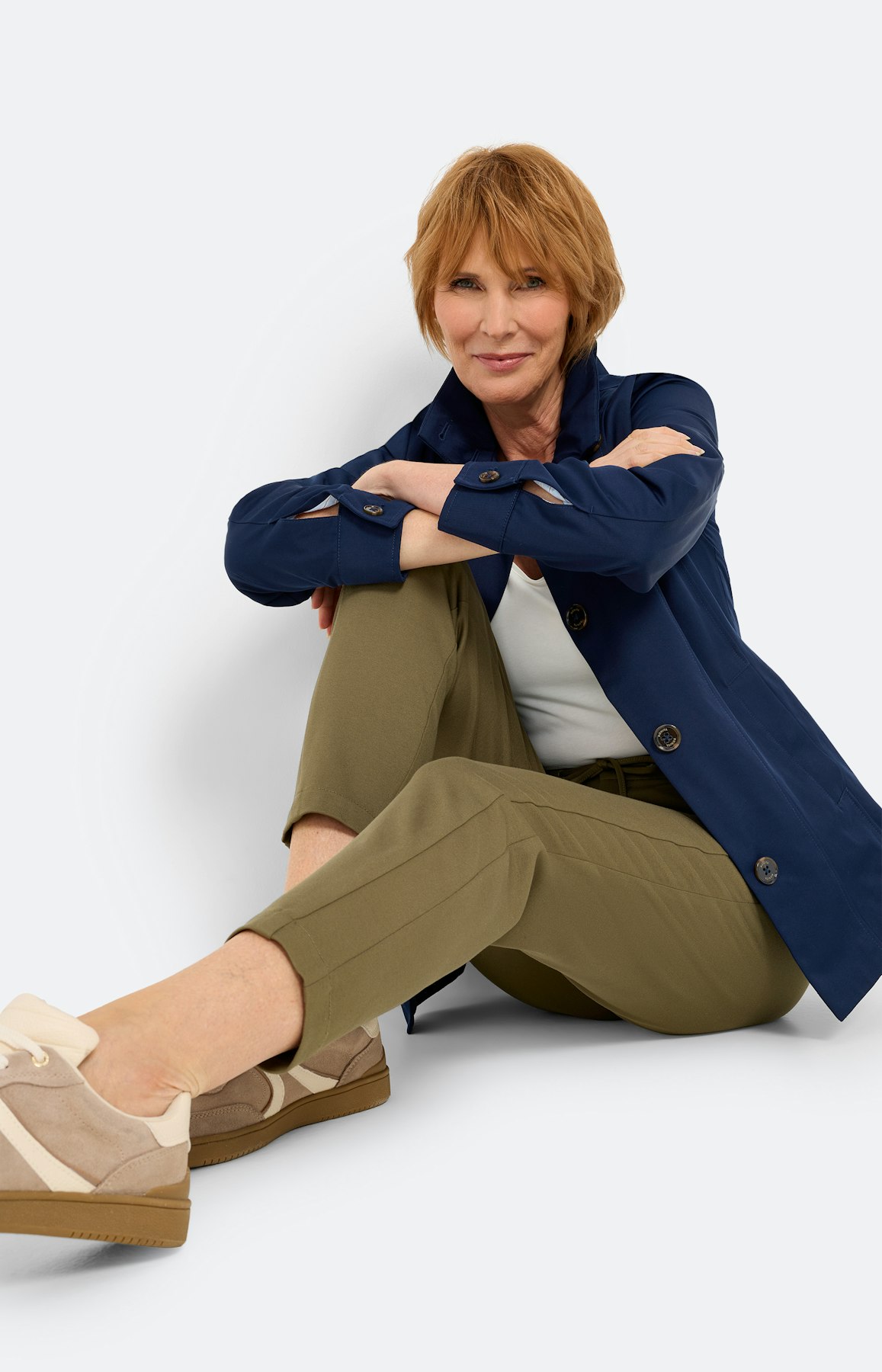 Jogger, elastische band 28 inch, brons