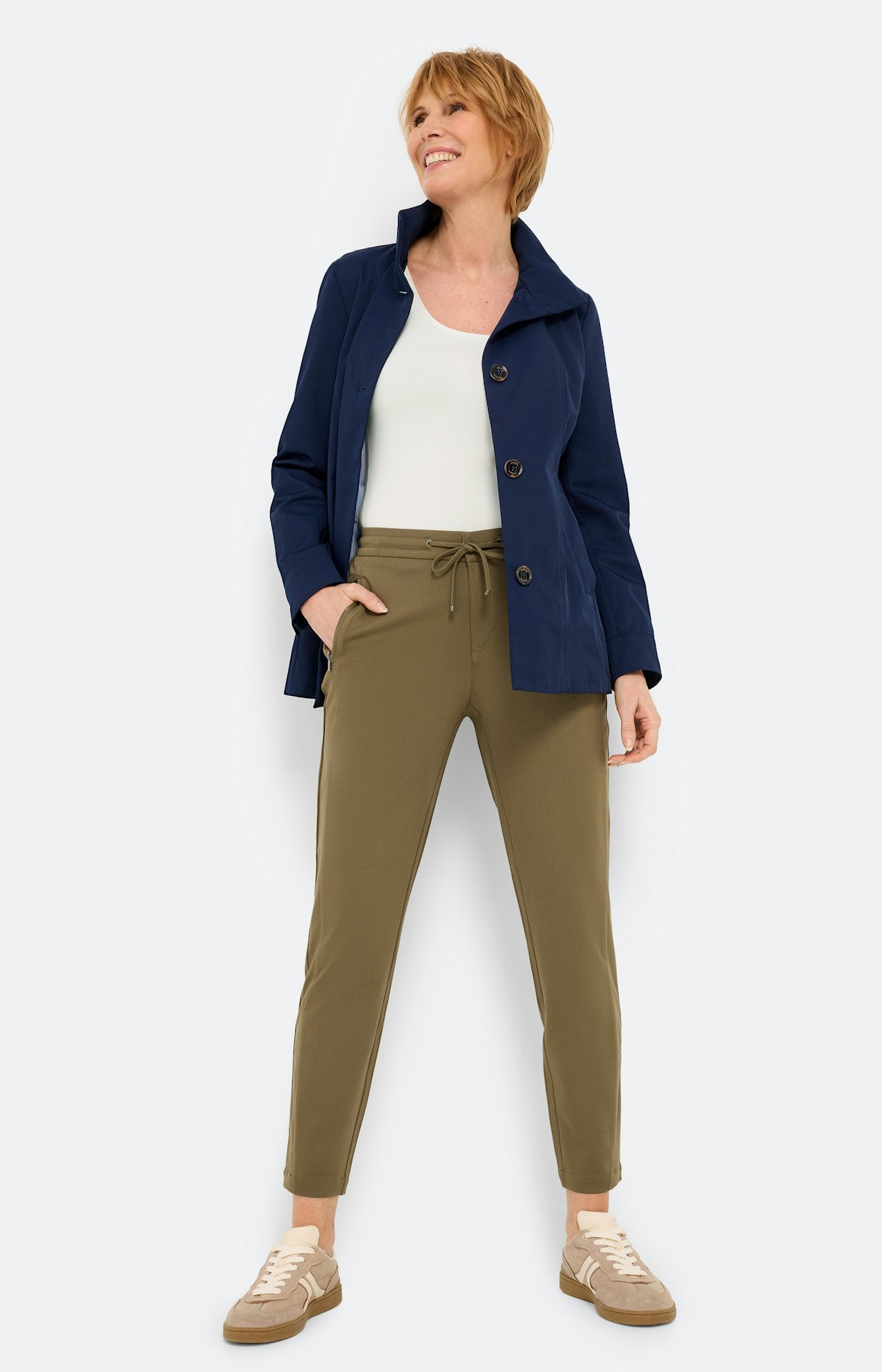 Jogger, elastische band 28 inch, brons