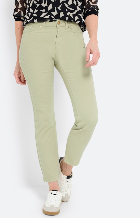 Jeans im Regular Fit 30Inch, pistazie
