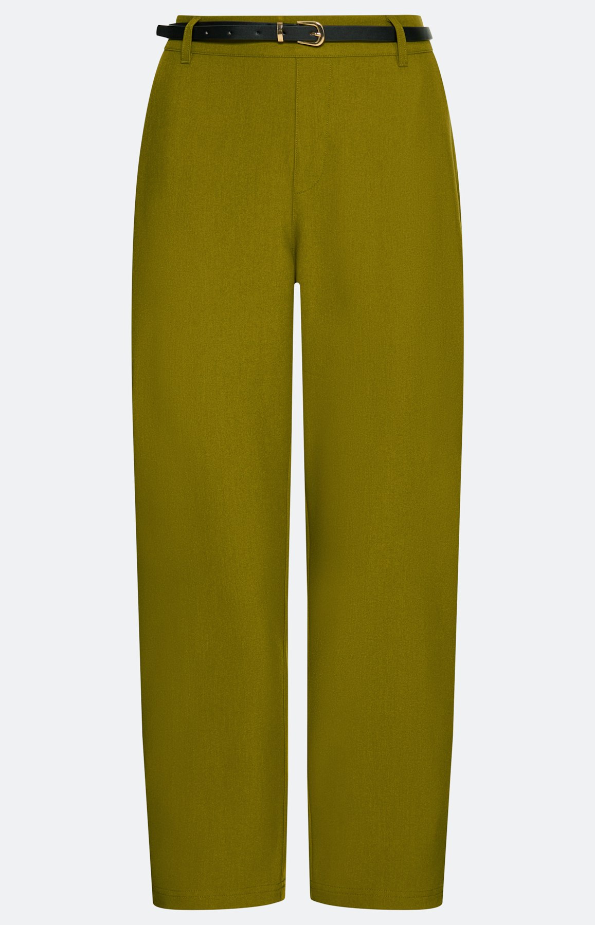 Culotte met riem 24 inch, olijf