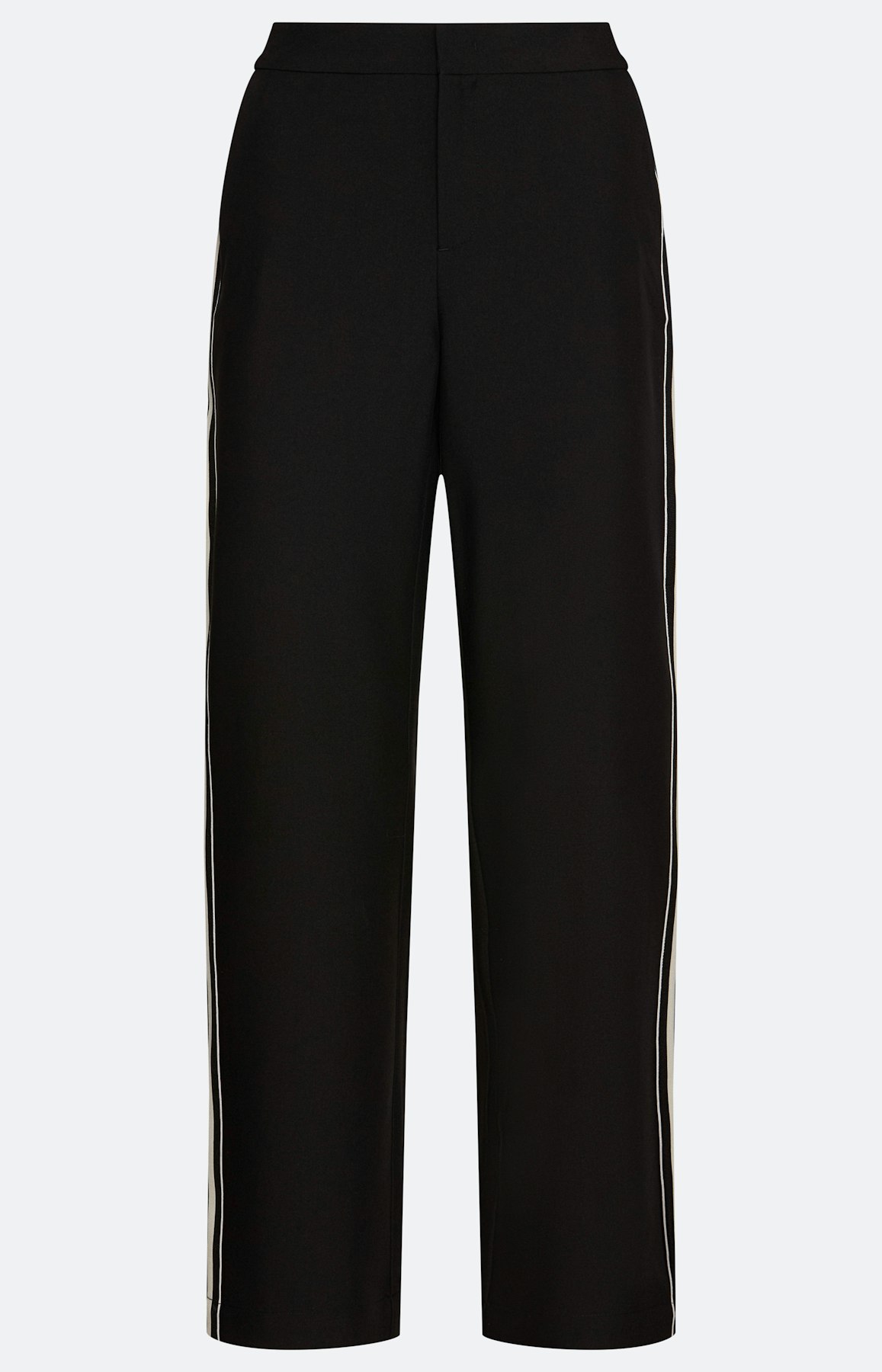 Marlene-broek met stretch 30 inch, zwart