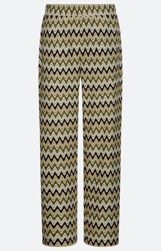 Hose mit Zickzack-Muster, bunt