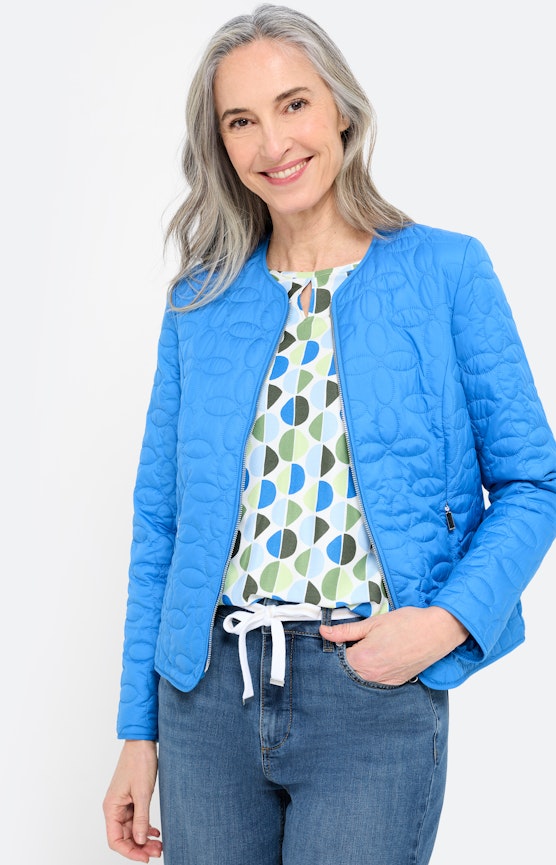 Jacke mit Steppmuster, royal