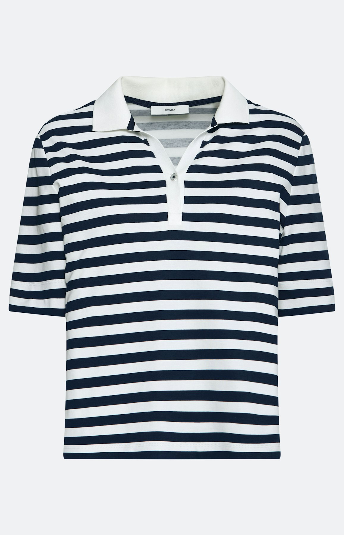 Poloshirt met strepen, navy