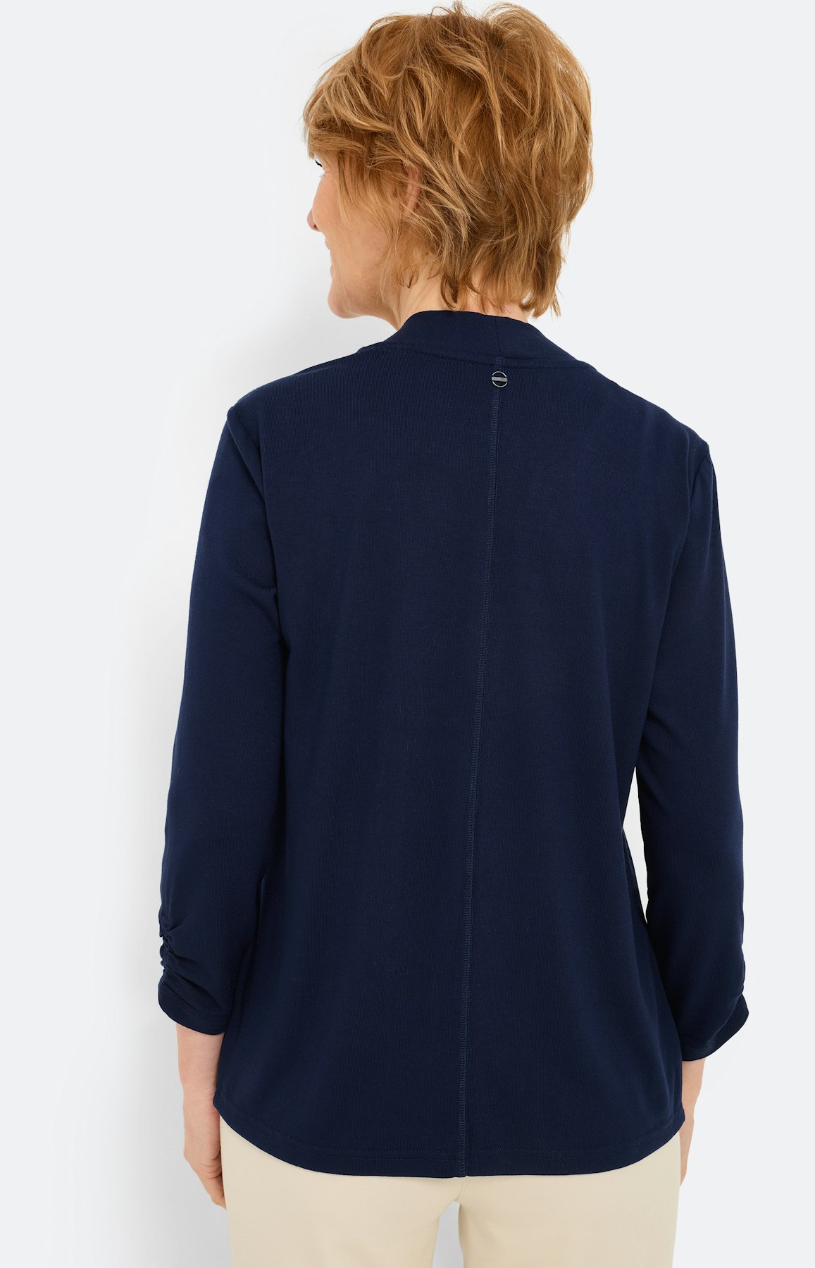 Cardigan zonder sluiting, navy