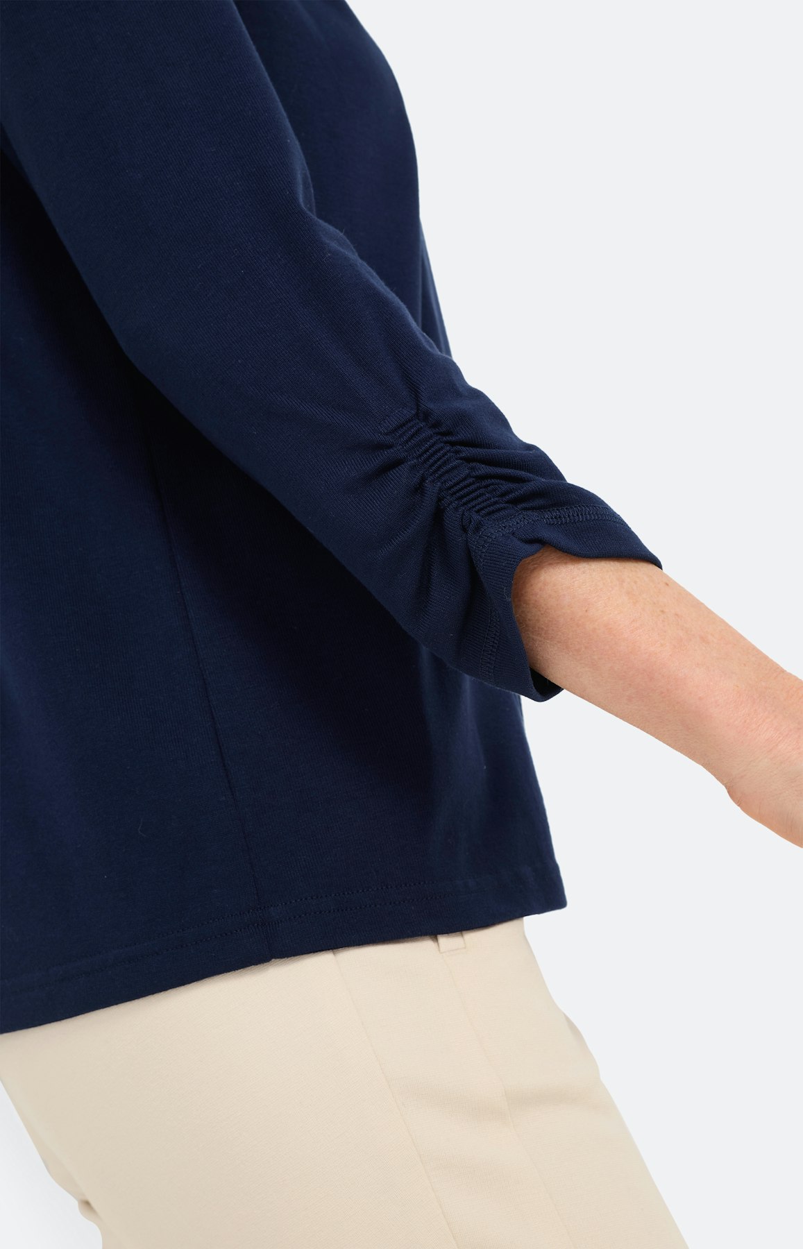 Cardigan zonder sluiting, navy