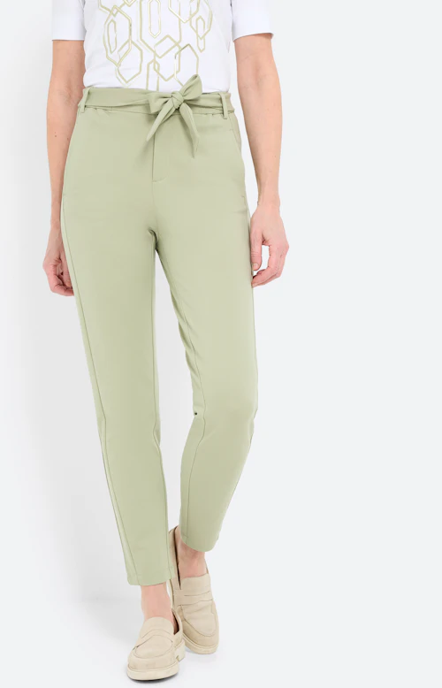 Jogger met bindstrik 30 inch, pistache