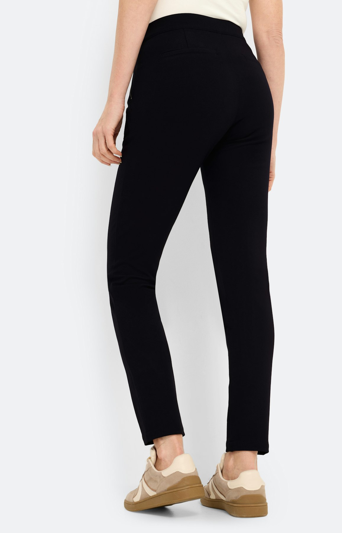 Broek met elastische band 28inch, marine