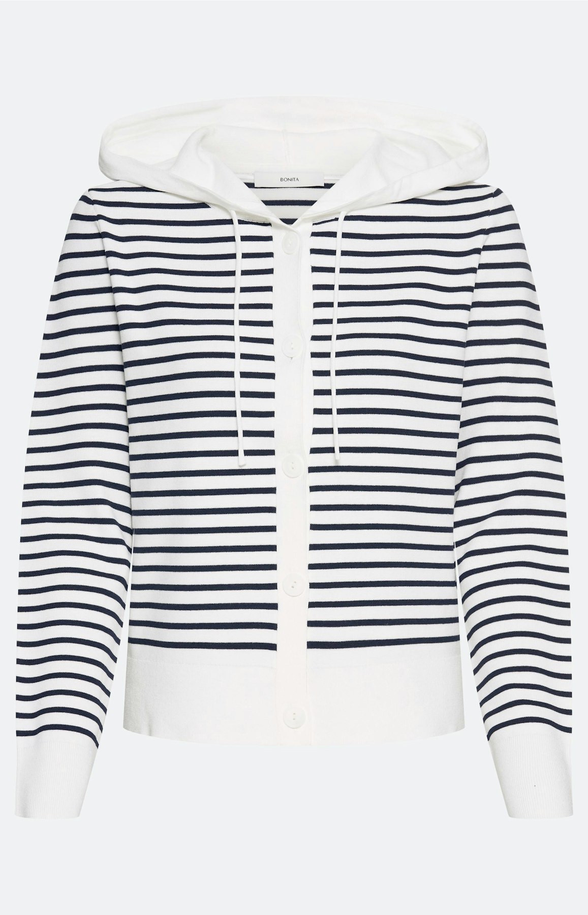 Cardigan met capuchon, wit