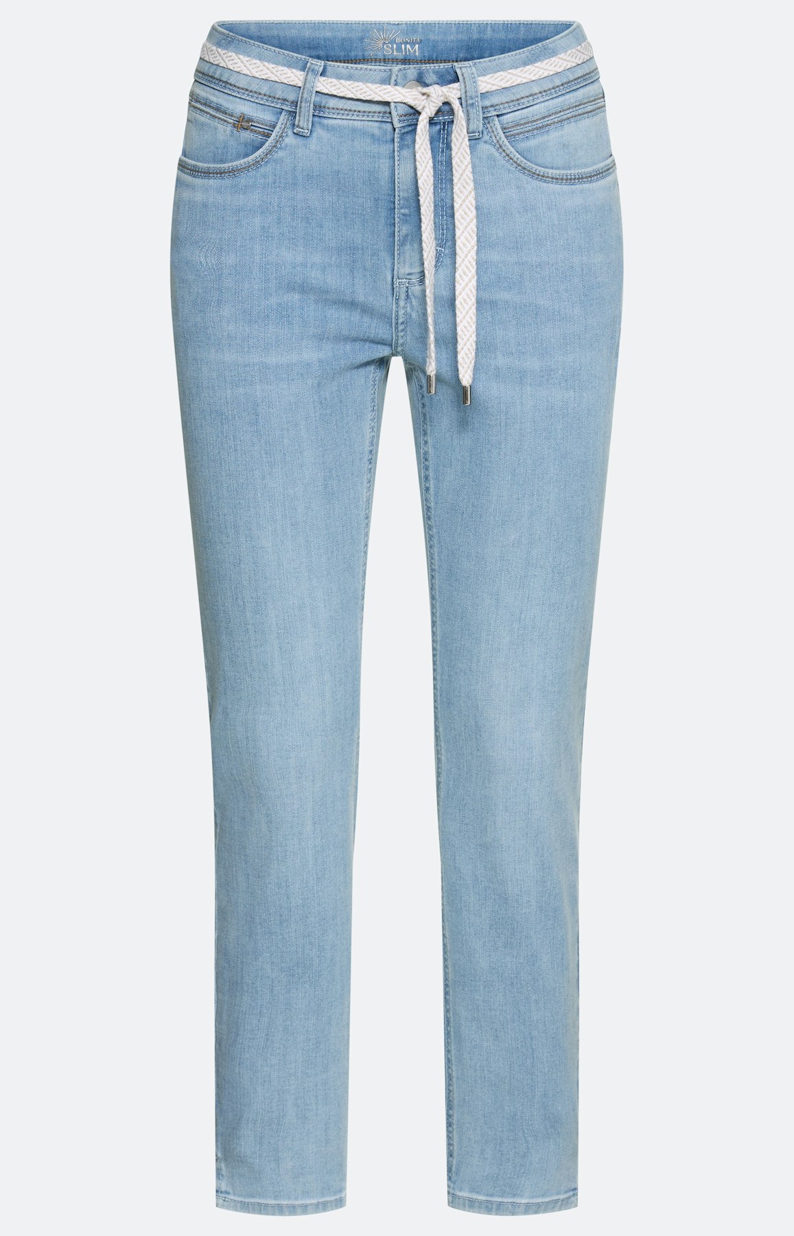 Jeans in slim fit 26 inch, lichtblauw
