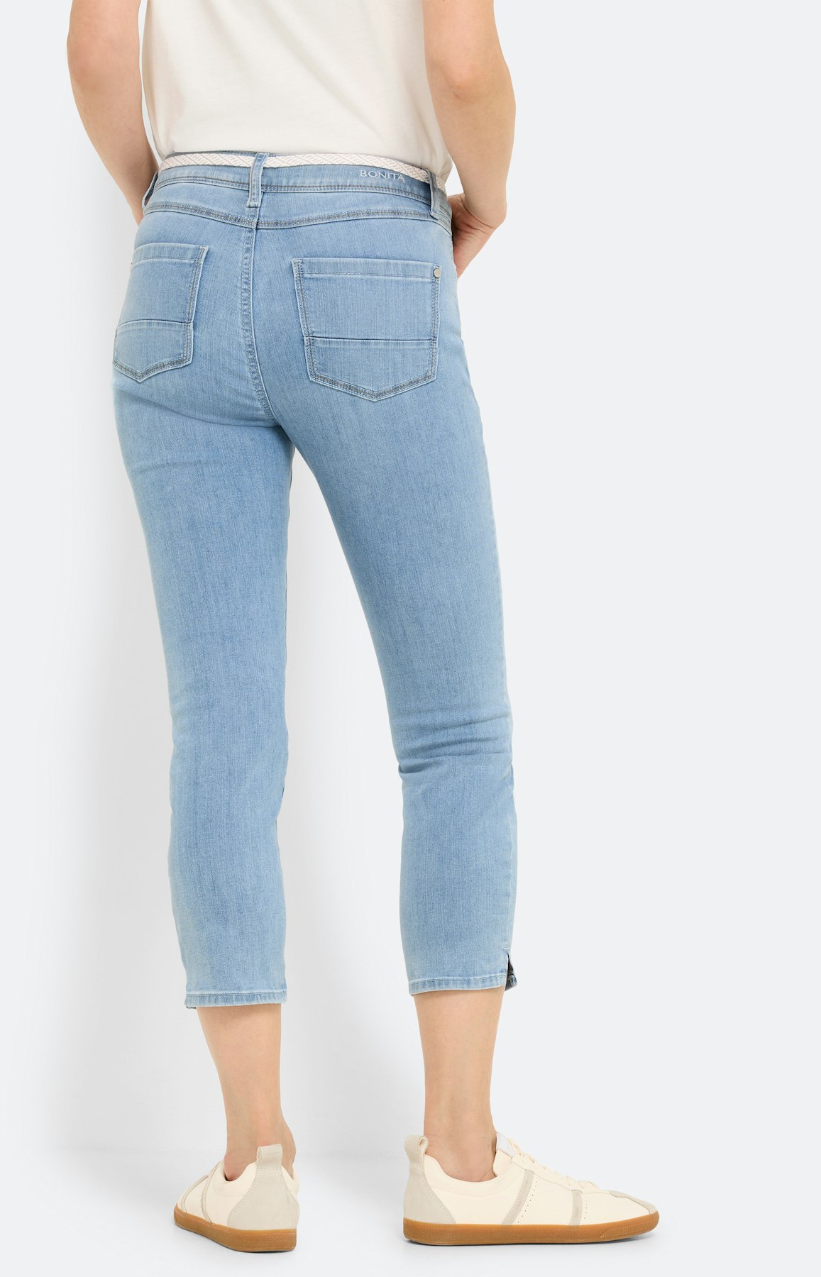 Jeans in slim fit 26 inch, lichtblauw