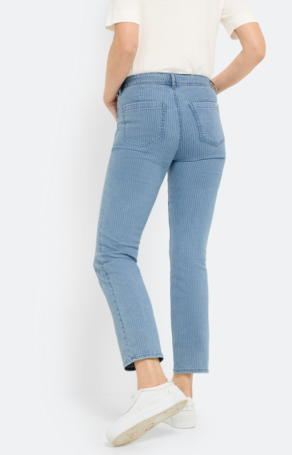 Jeans in regular fit 30 inch, blauw