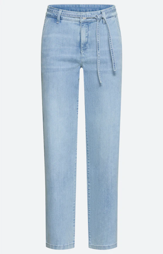 Jeans mit weitem Bein 30Inch, hellblau