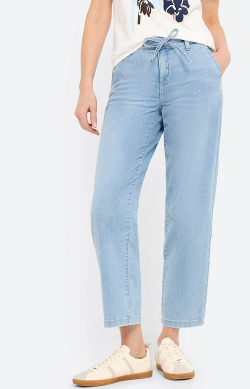 Jeans, wijde pijpen 30 inch, lichtblauw