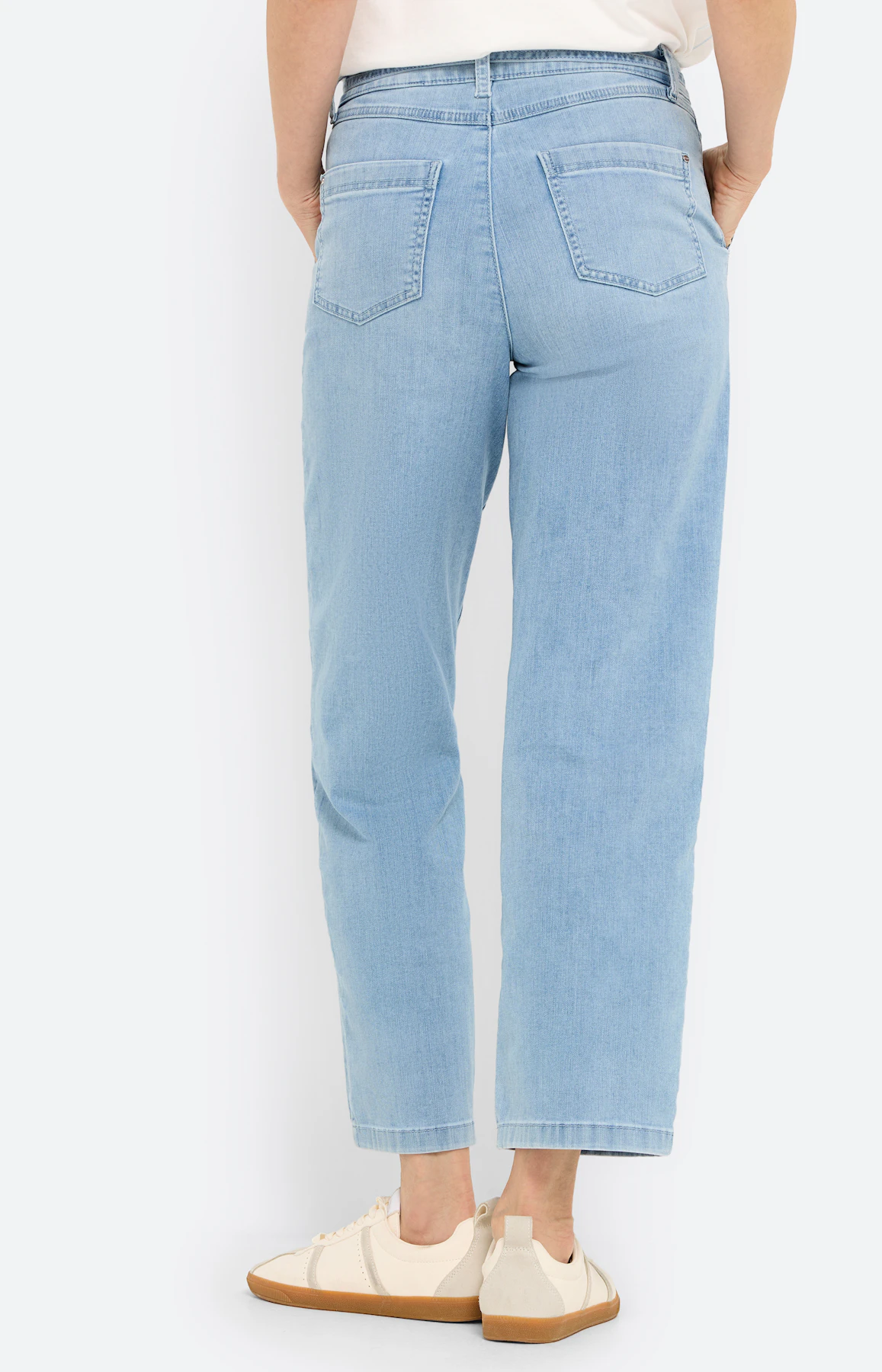 Jeans, wijde pijpen 30 inch, lichtblauw
