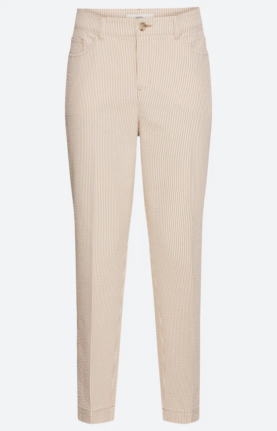 Hose aus Seersucker 26Inch, hellbraun