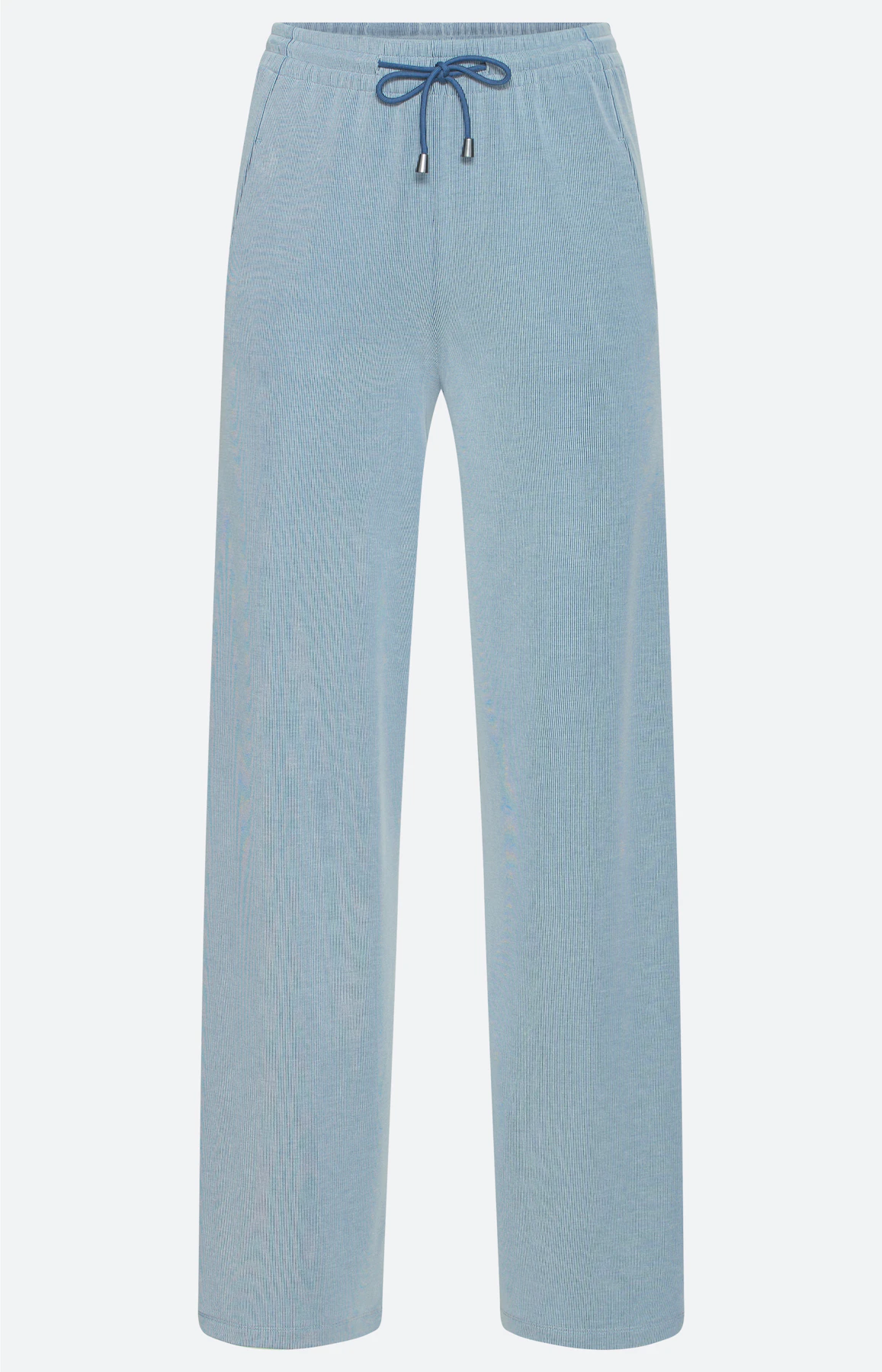 Marlene-broek, sweatstof 30 inch, petrol