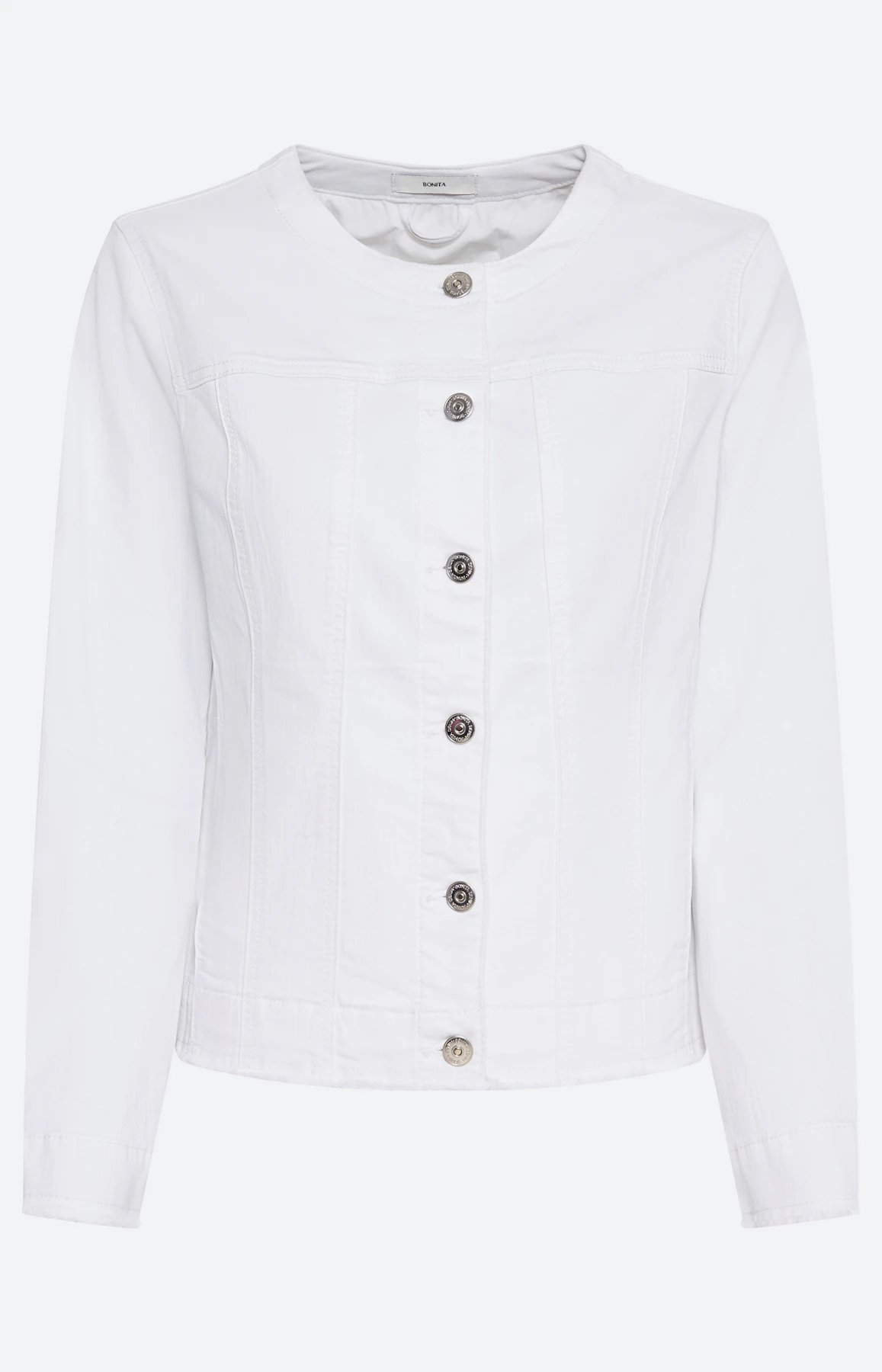 Blazer van denim, wit