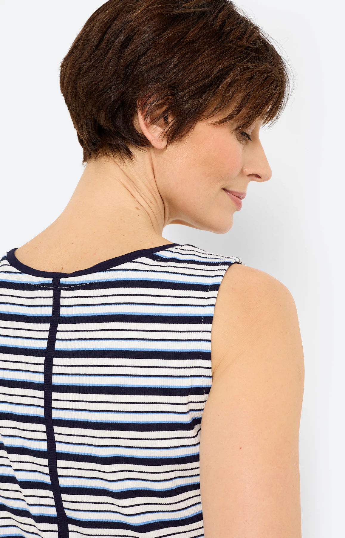 Twinset top met strepen, navy