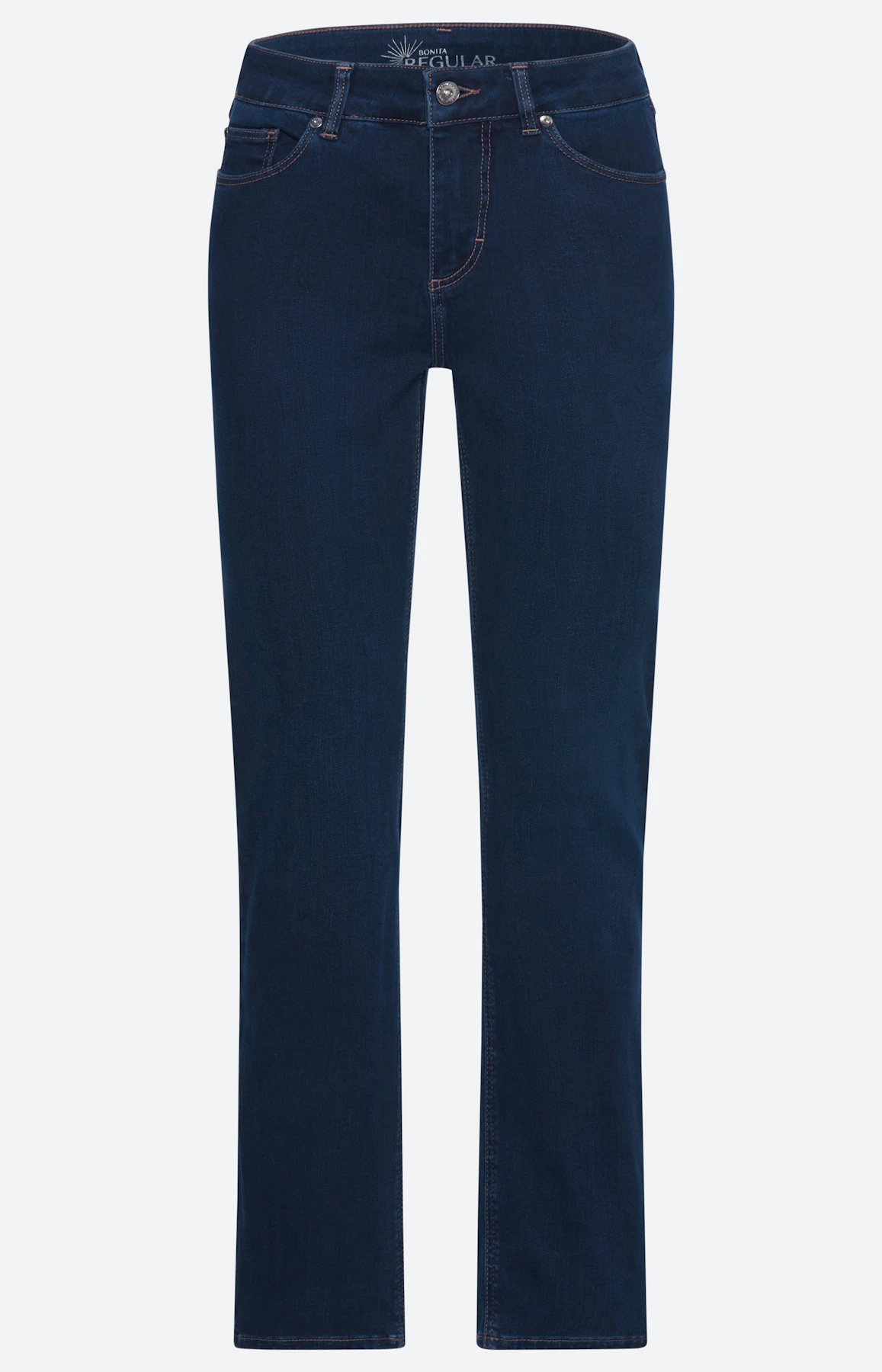 Jeans in regular fit 30 inch, dark denim