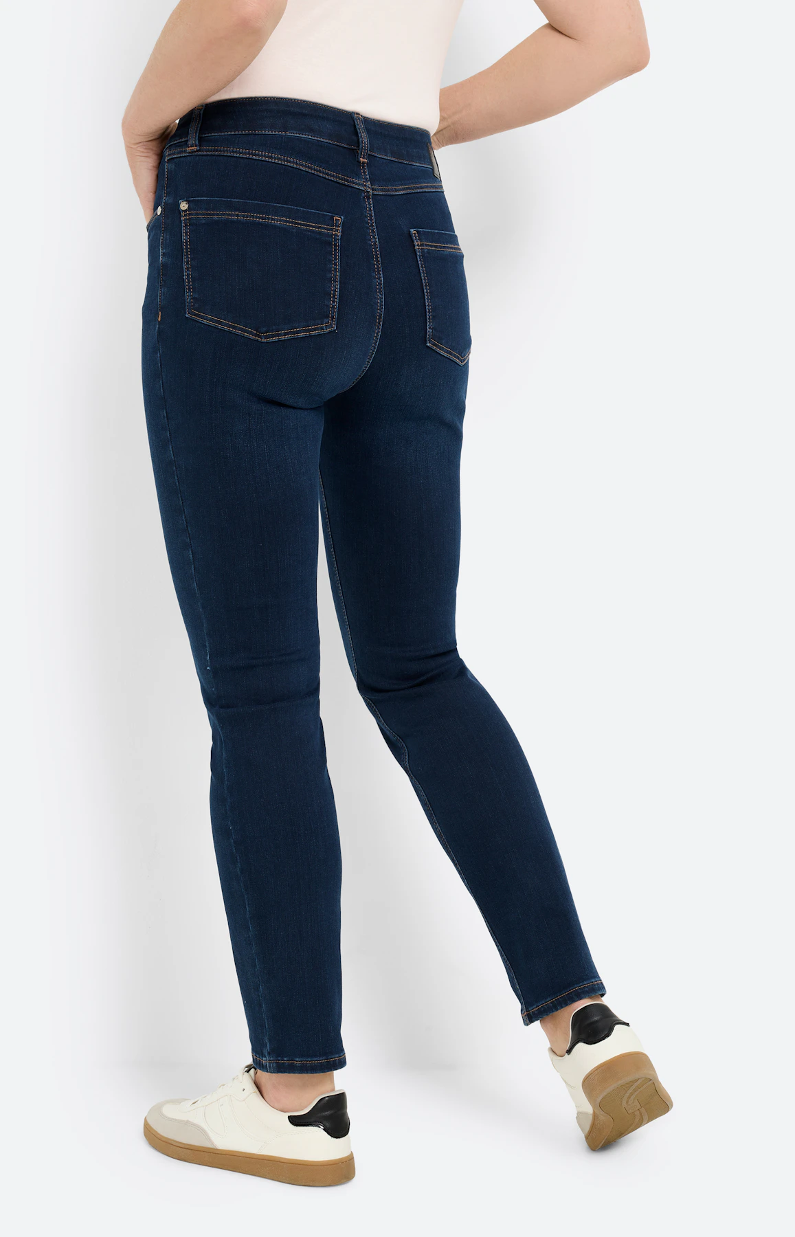 Jeans in regular fit 30 inch, dark denim