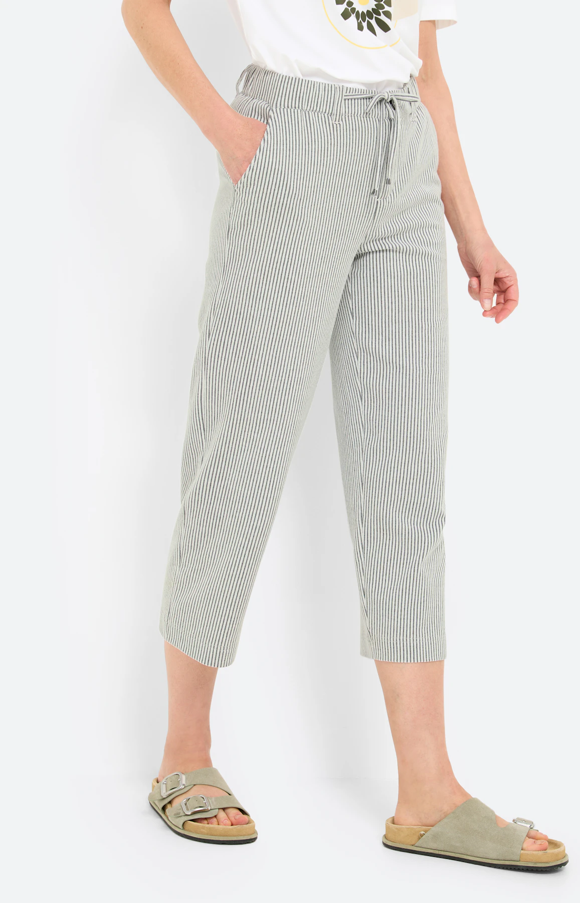 Culotte van jersey 24 inch, zwart