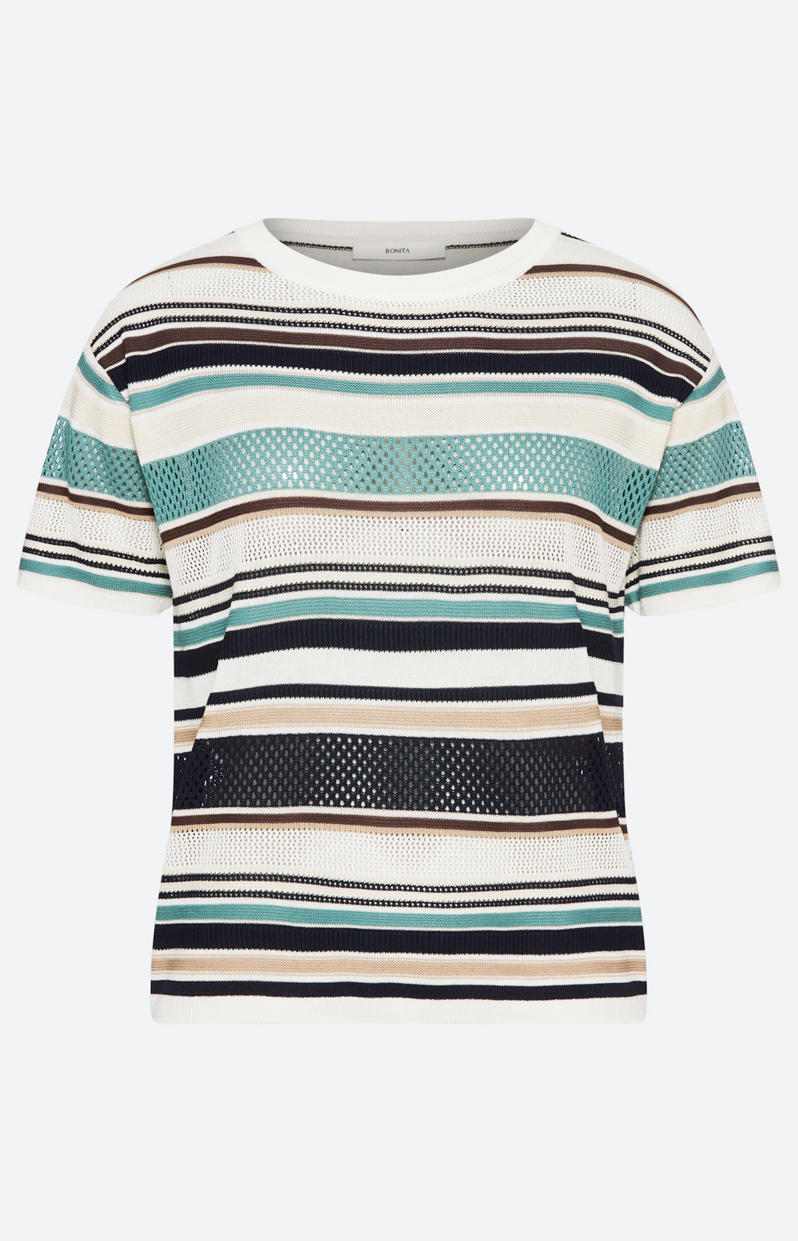 Trui met streepdessin, multicolour