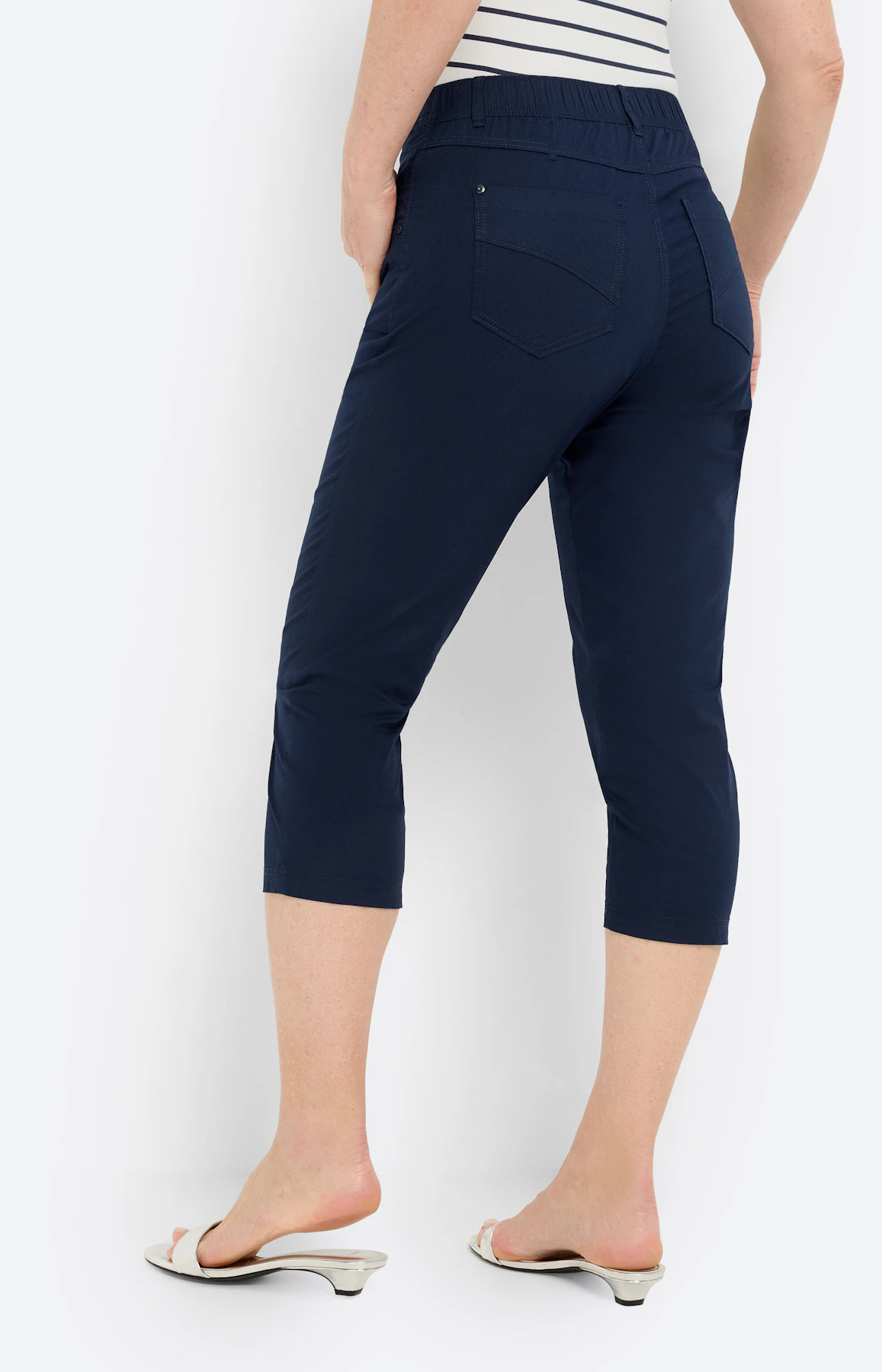 Capribroek van papertouch, navy