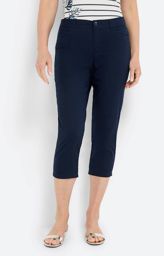 Capribroek van papertouch, navy